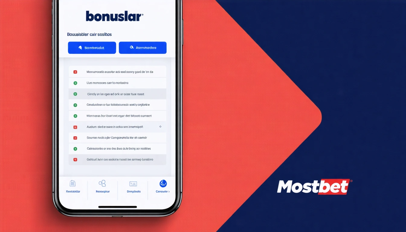 bonuslar Mostbet